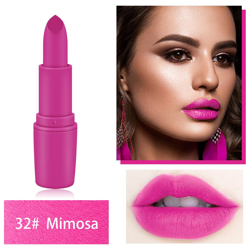 Ladies Fashion Personality Multicolor Lipstick Cosmetics.