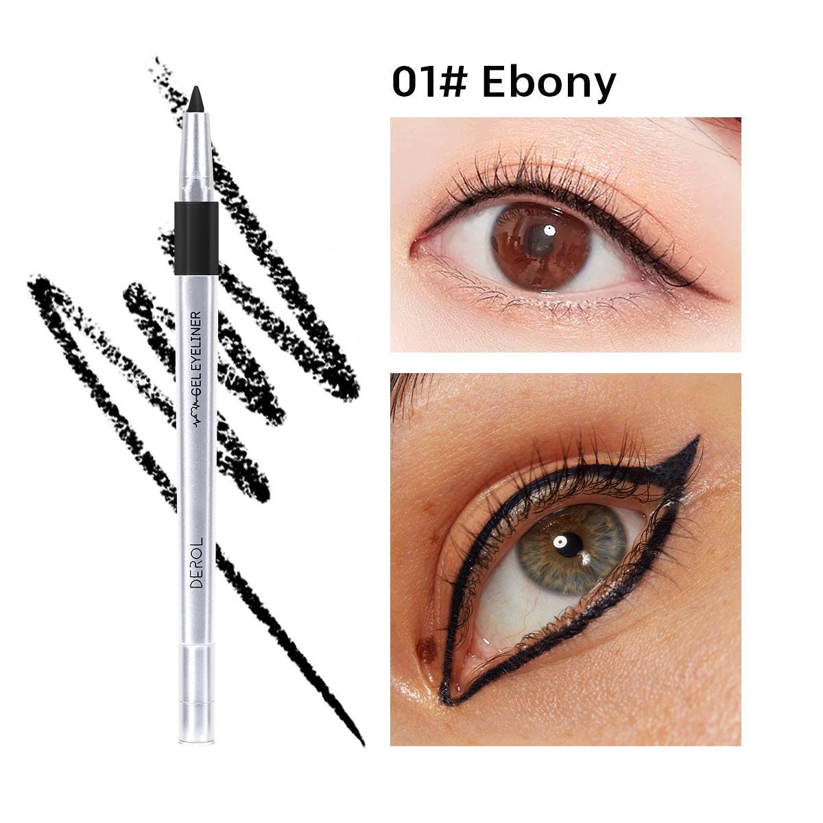 DEROL Waterproof Color Eyeliner Makeup Eyeliner.