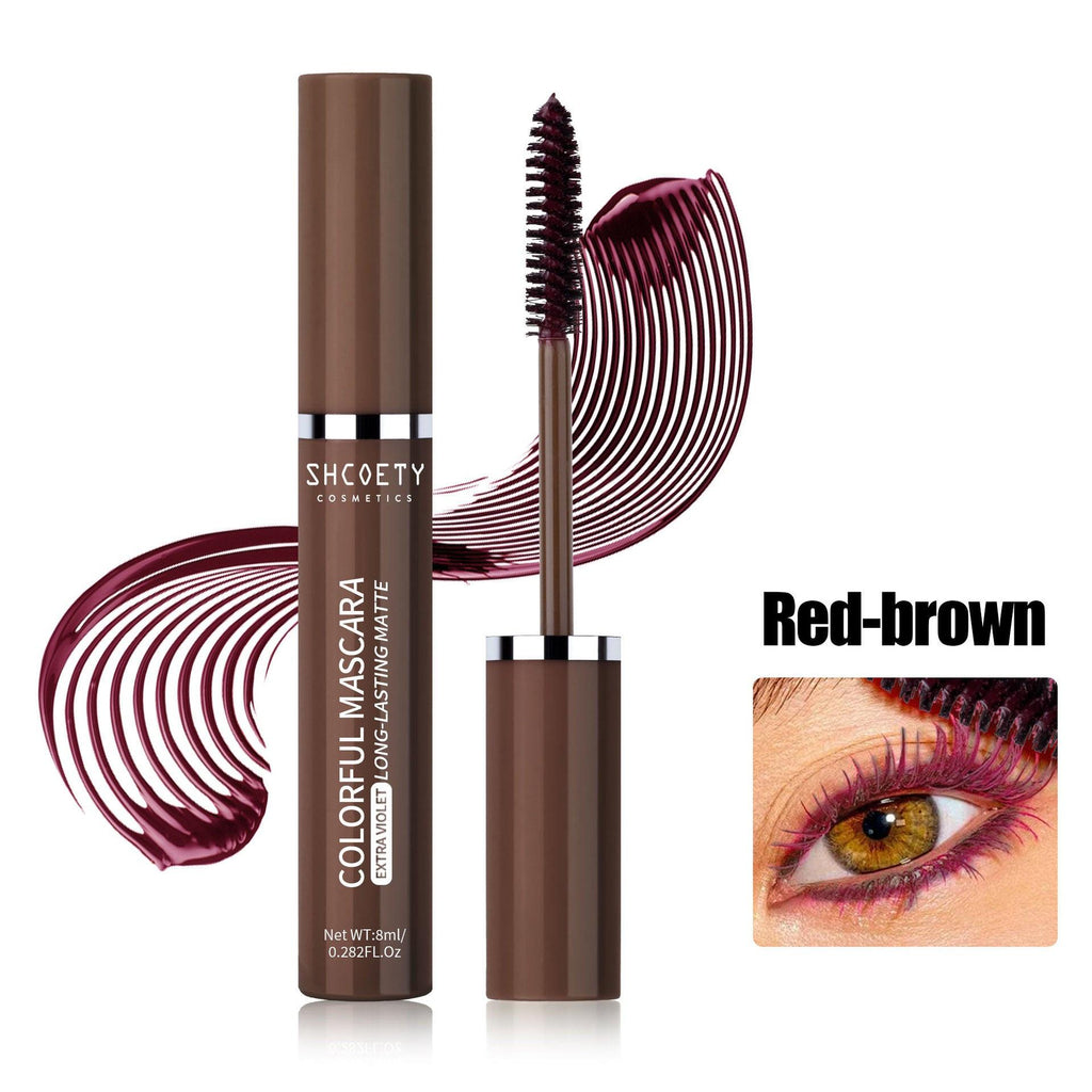 Color Mascara Waterproof Not Smudge Long Thick.