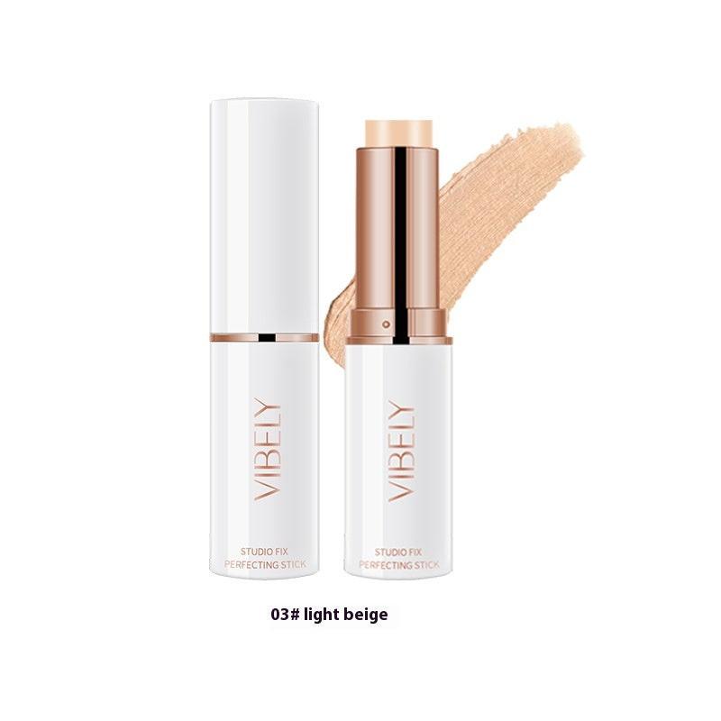 Three-dimensional Double-headed Highlight Contour Stick Facial Concealer Dark Circles Acne Marks Concealer Pen.