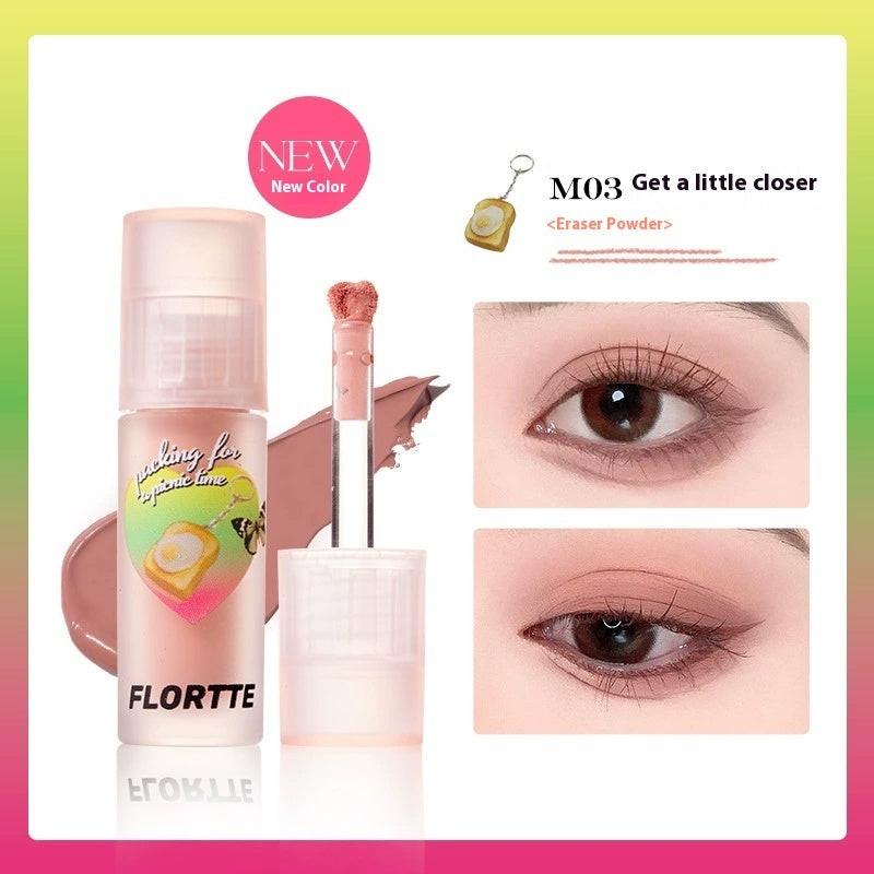Eye Shadow Plate Thin And Glittering Matte Crouching Silkworm Brightening.
