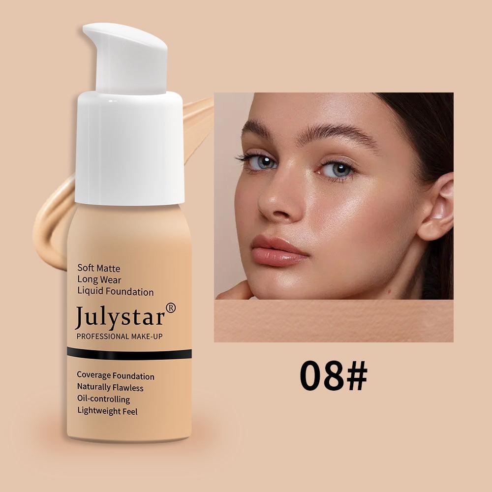 Waterproof Lasting Non Take Off Makeup Concealer Liquid Foundation Beauty Makeup.