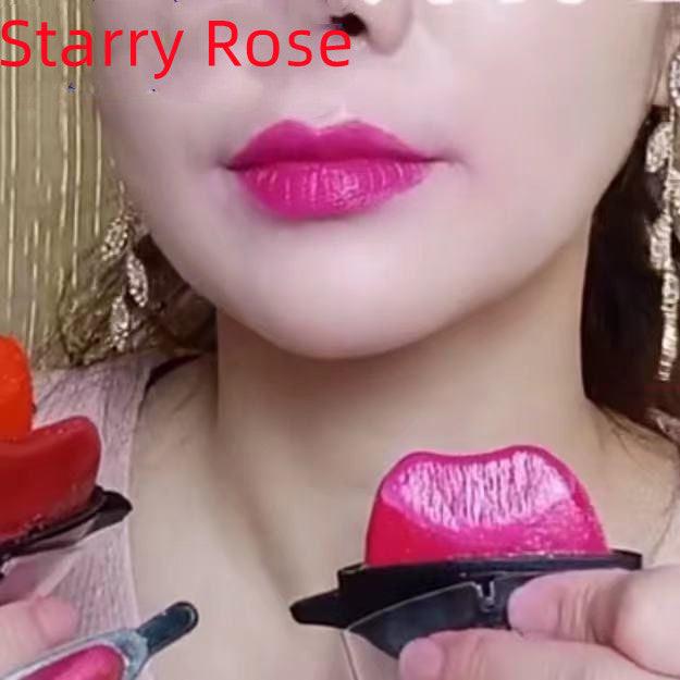 Lazy Lipstick One Kiss Molded Waterproof Moisturizing Moisturizer.