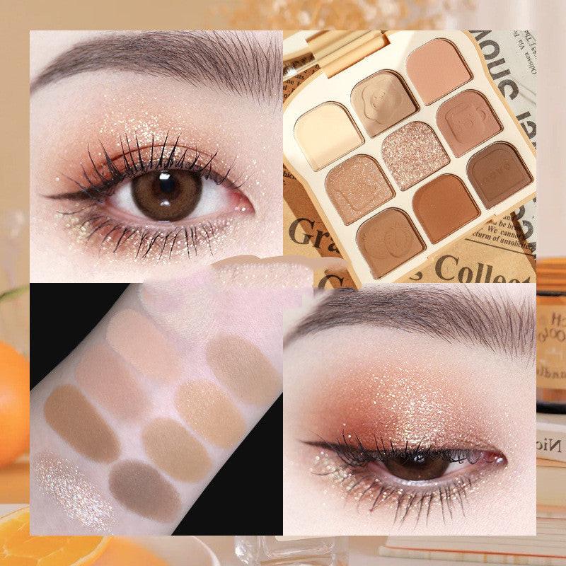 Blush All-in-one Ins Nine-color Eyeshadow Palette.