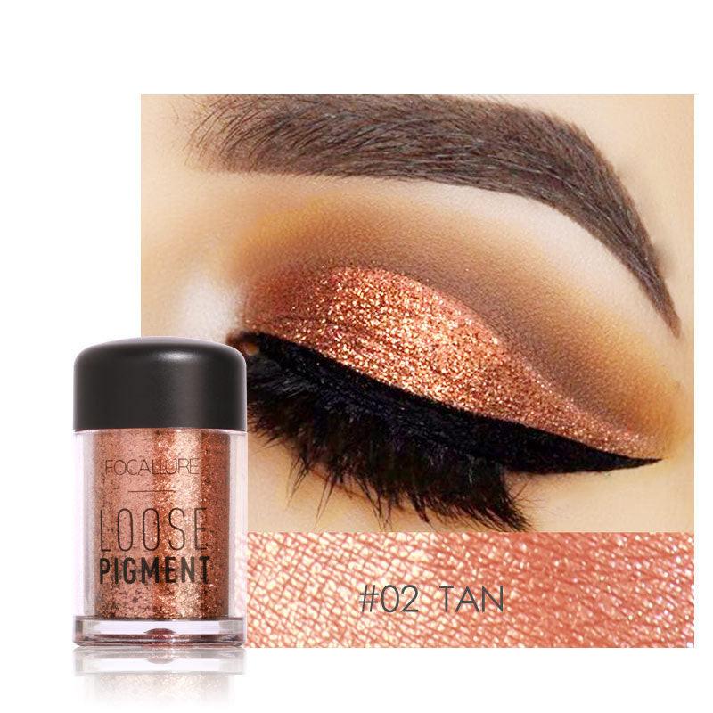 Colorful Pearlescent Glitter Eye Shadow.