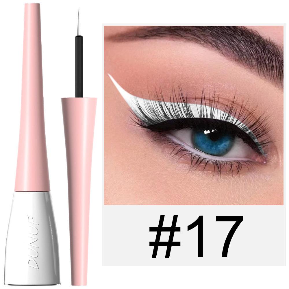 18 Color Long Lasting Waterproof Color Liquid Eyeliner.