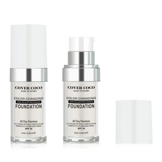 Concealing Foundation Temperature Change Skin Color.