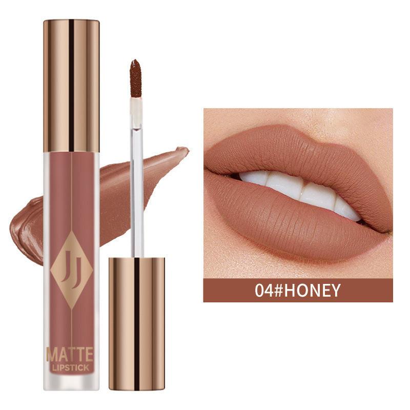 Matte Lip Gloss Moisturizing Color Rendering No Stain On Cup.