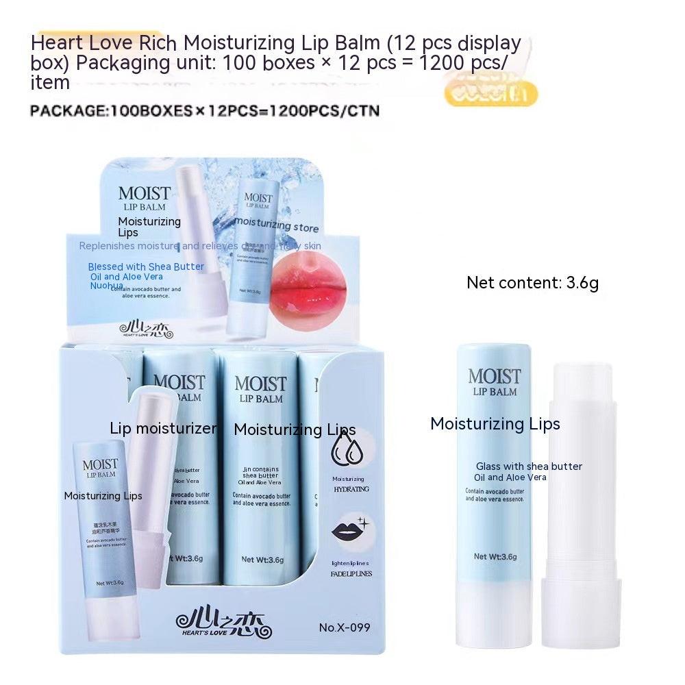 Lip Gloss Transparent Ball Fade Lip Lines Anti-chapping.
