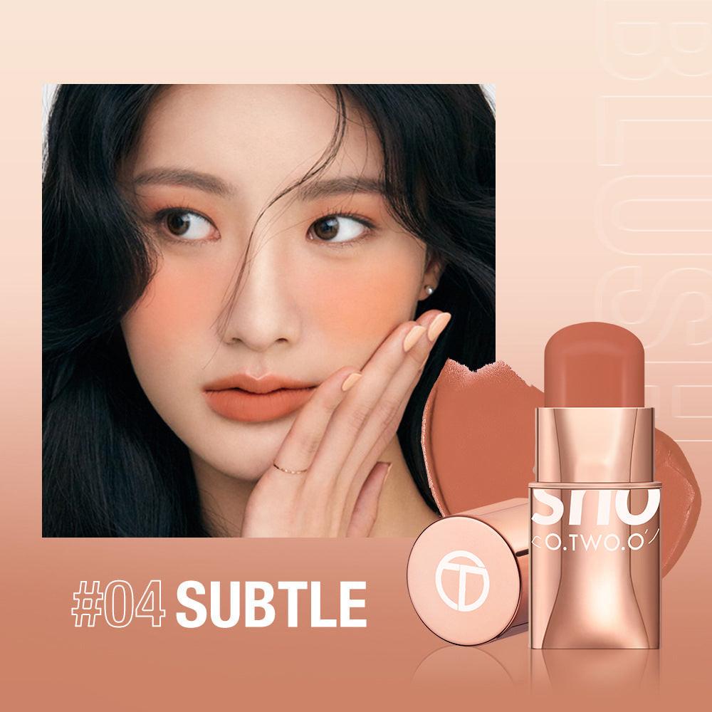Vital Smooth Blush Cream Toning And Brightening Natural Nude Blush Stick.