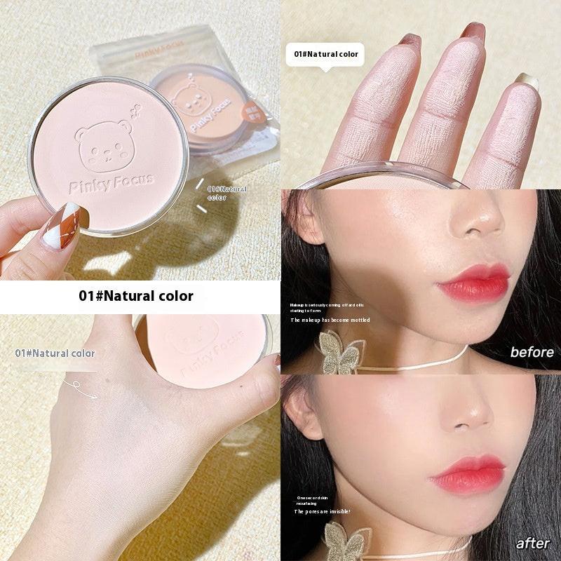Wet And Dry Student Powder Makeup.