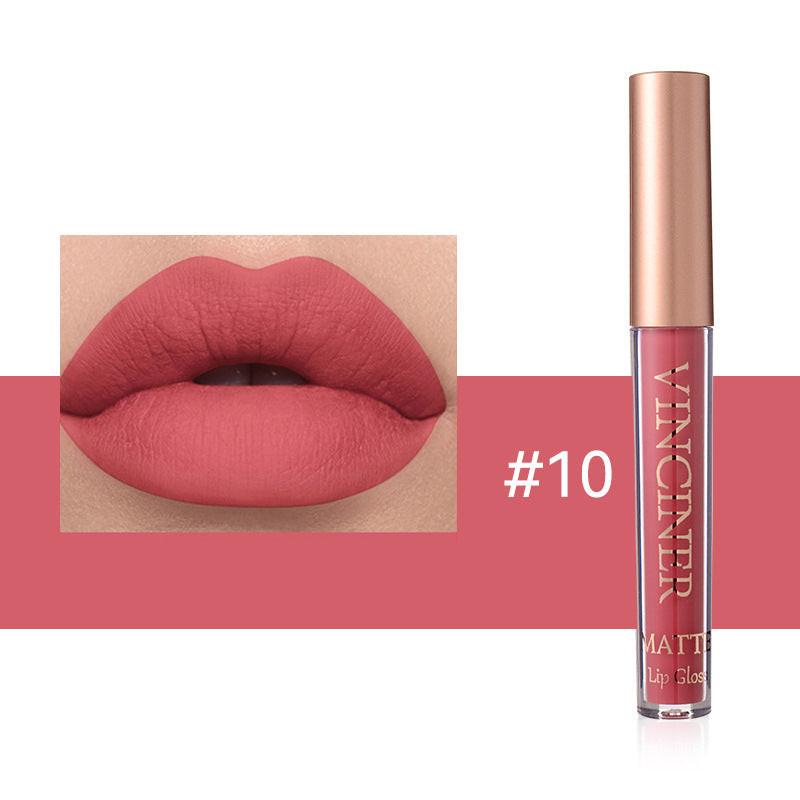 12 Colors Lip Lacquer Matte Liquid Lipstick Waterproof.
