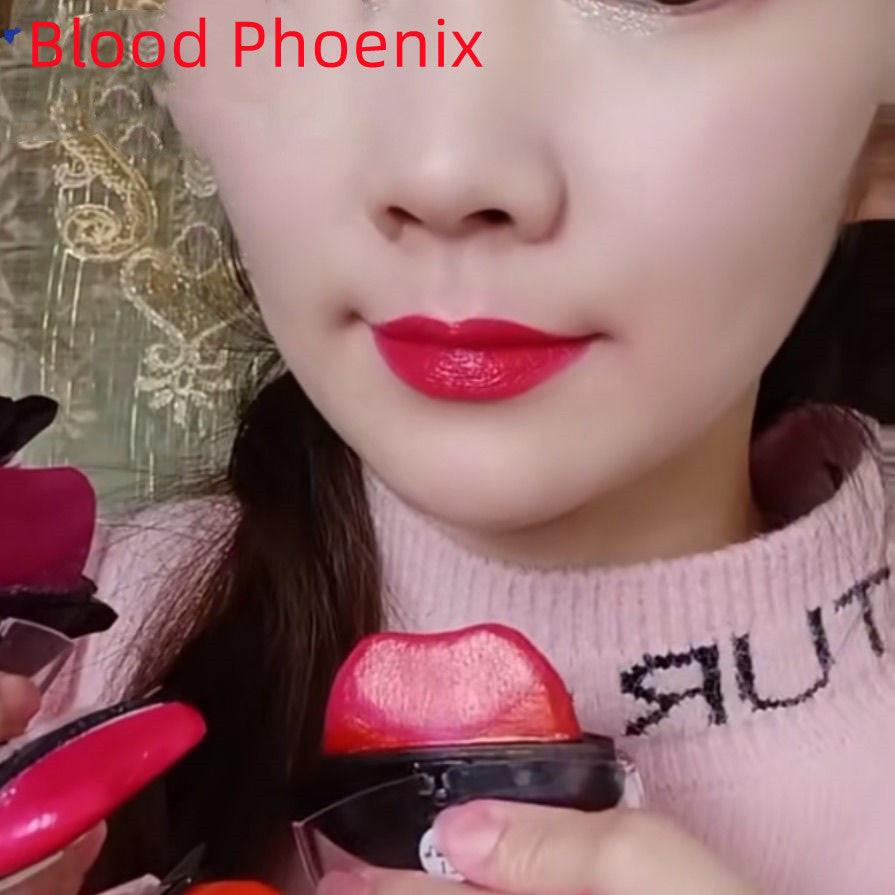 Lazy Lipstick One Kiss Molded Waterproof Moisturizing Moisturizer.