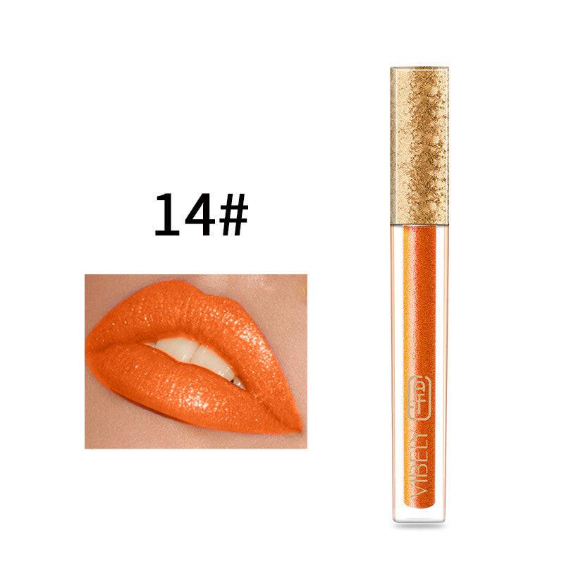15 Colors Smear-proof Makeup No Stain On Cup Matte Lip Gloss.