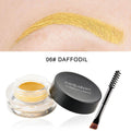 Red Green Blue Purple And Yellow Waterproof Eyebrow Dyeing Cream Multifunctional Painted Eyeliner.