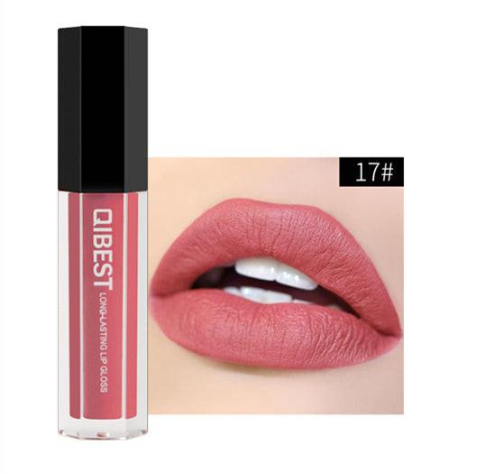 QIBEST Makeup Hexagonal Lip Gloss.