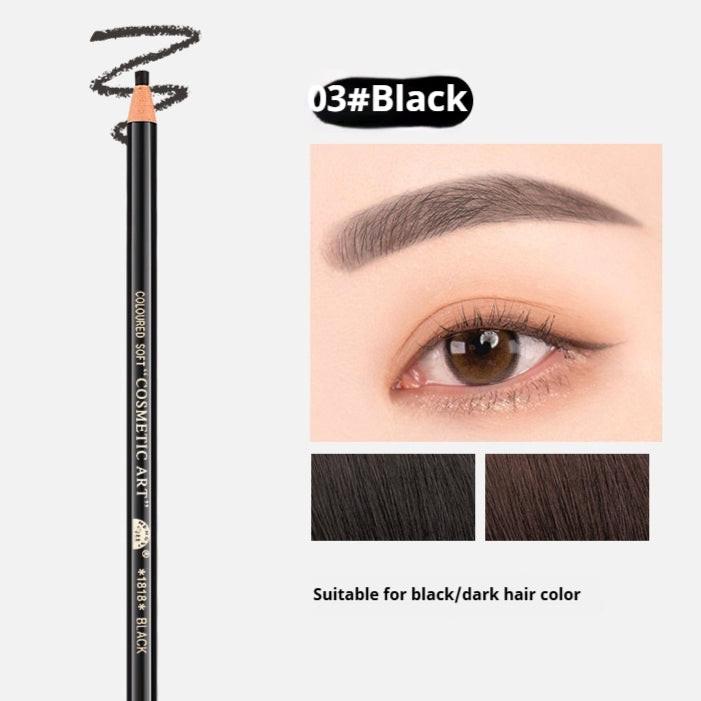 Line Drawing Waterproof Sweat-proof Non-fading Brushed Natural Eyebrow Pencil.