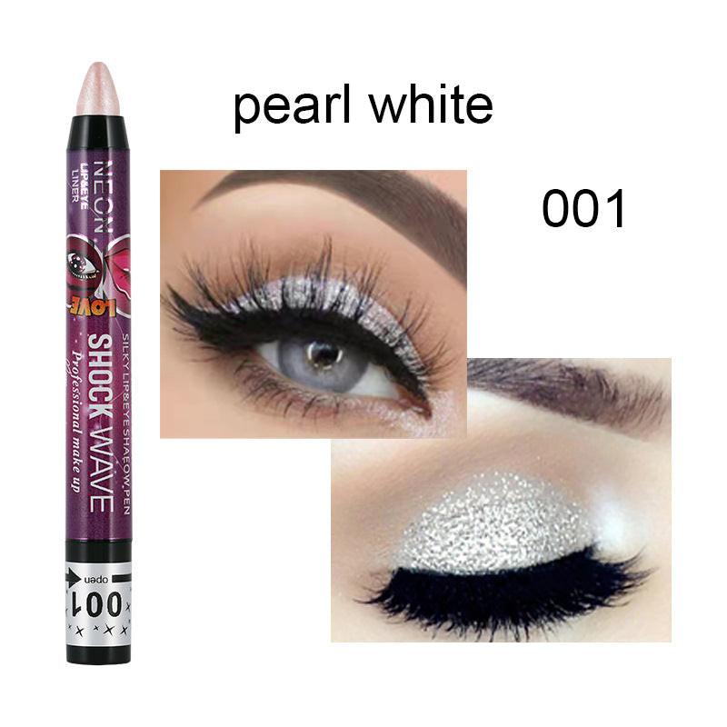 Eyeshadow Stick Eye Shadow Pencil Long Lasting Without Drying Eyes Makeup Pen Shimmer Cosmetics Tool.