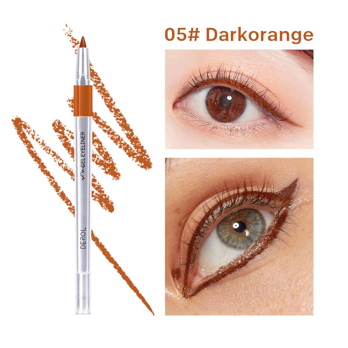 DEROL Waterproof Color Eyeliner Makeup Eyeliner.