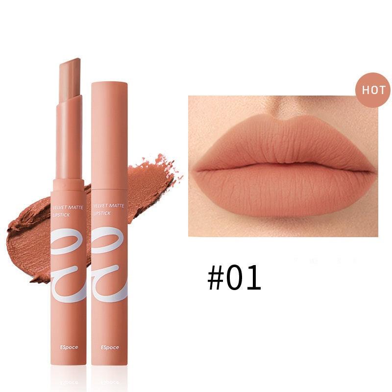 Not Easy To Dip Cup Color Velvet Matte Lipstick.