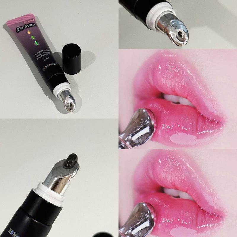Color-Changing Lipstick Nourishing Moisturizing White And Temperature-changing Lip Balm.
