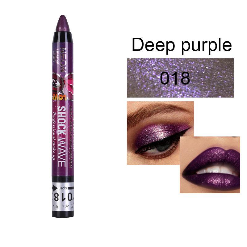 Eyeshadow Stick Eye Shadow Pencil Long Lasting Without Drying Eyes Makeup Pen Shimmer Cosmetics Tool.