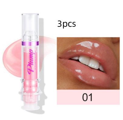 New Tube Lip Rich Lip Color Slightly Spicy Lip Honey Lip Glass Mirror Face Lip Mirror Liquid Lipstick.
