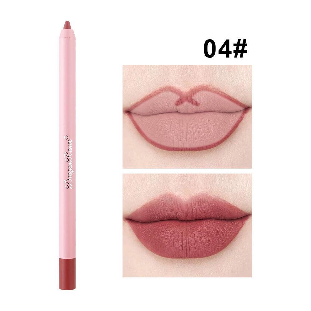 Lip Liner Waterproof Matte Finish Cameo Brown Hook Line Lip Lipstick Pen.