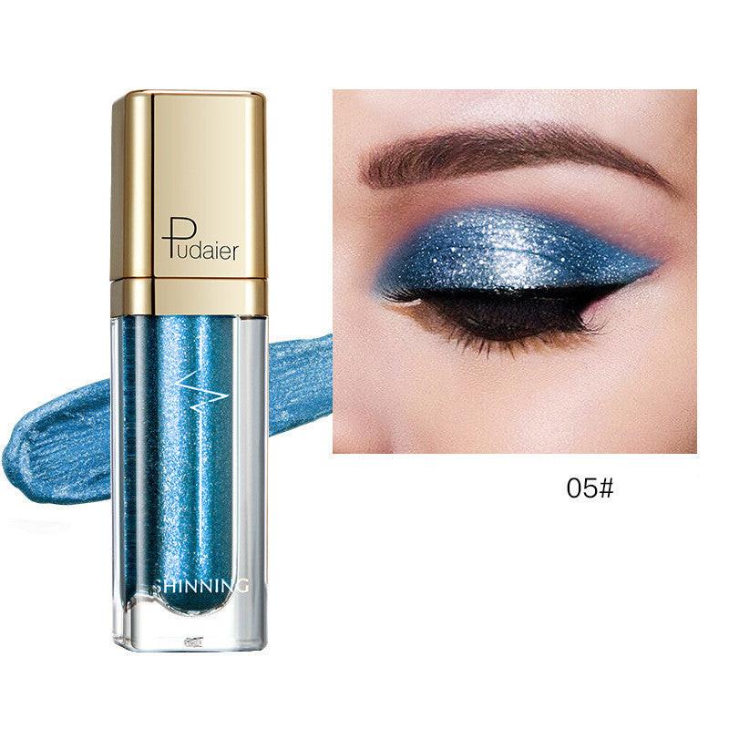 18-color glitter eyeshadow.