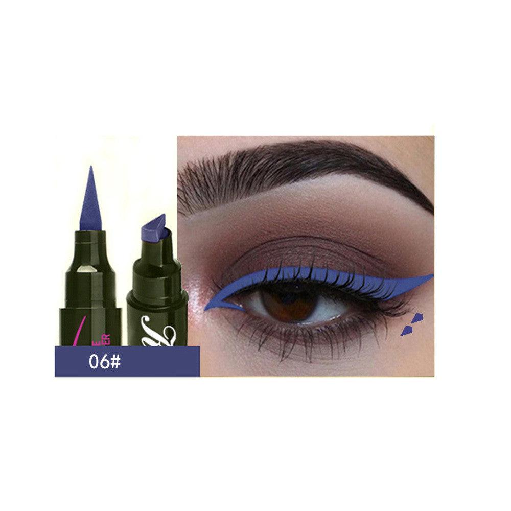 Seal Liquid Eyeliner Pen For Long-lasting Waterproof And No Smudging.