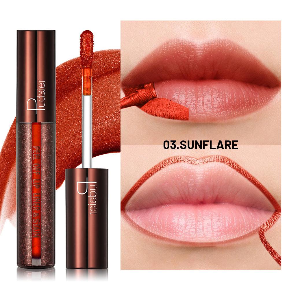 Tear And Pull Lipstick Lip Liner Long-lasting Coloring.
