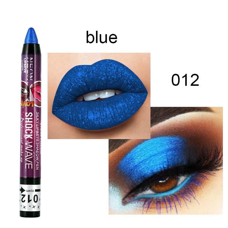 Eyeshadow Stick Eye Shadow Pencil Long Lasting Without Drying Eyes Makeup Pen Shimmer Cosmetics Tool.