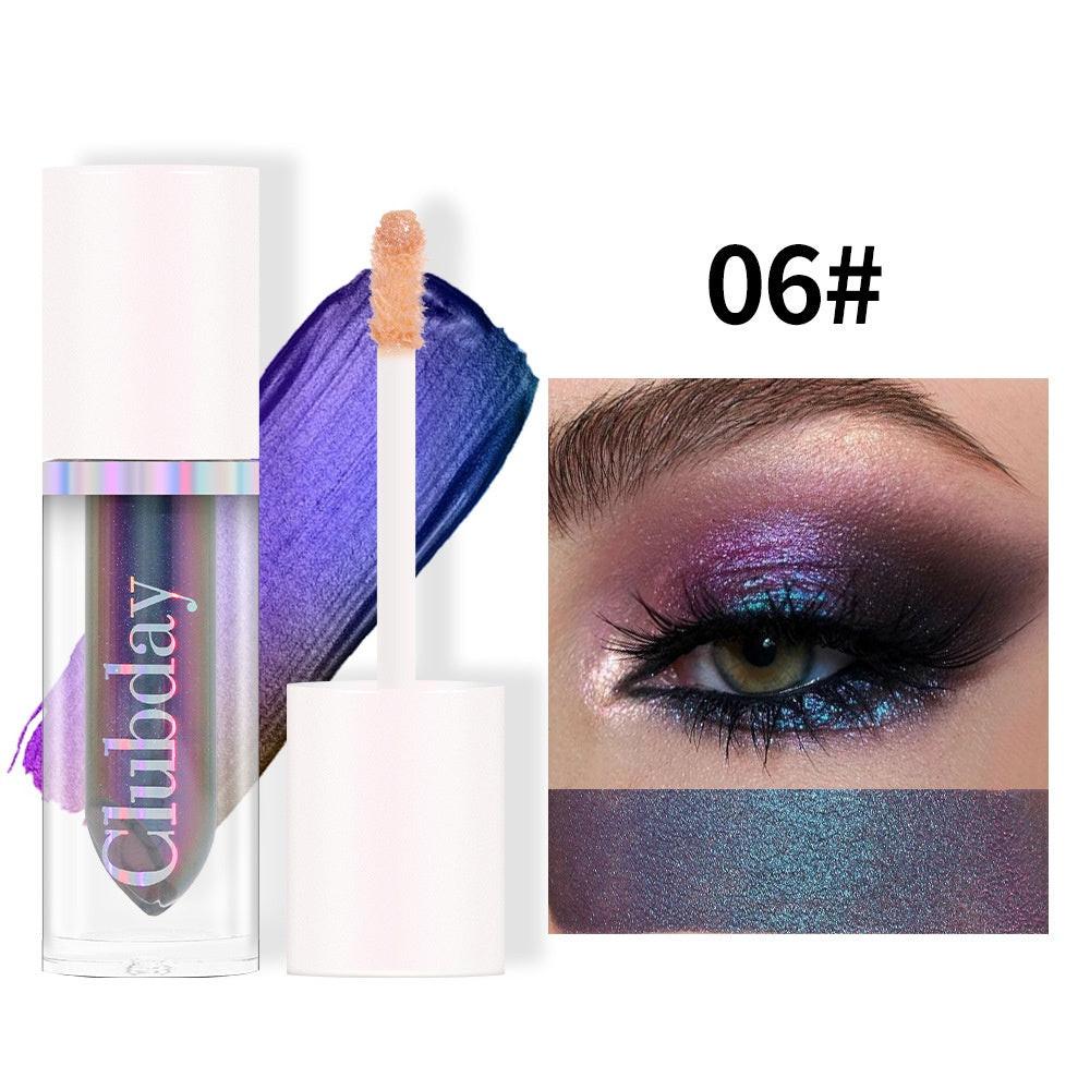 Makeup Monochrome Polarized Flashing Liquid Eye Shadow Chameleon Stage Makeup.