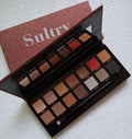 14 Color Eye Shadow Yellow Powder Purple Black Velvet  Makeup Palette.