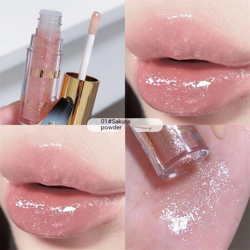 Transparent Lip Gloss Water Light Lipstick Cream Pure Desire.