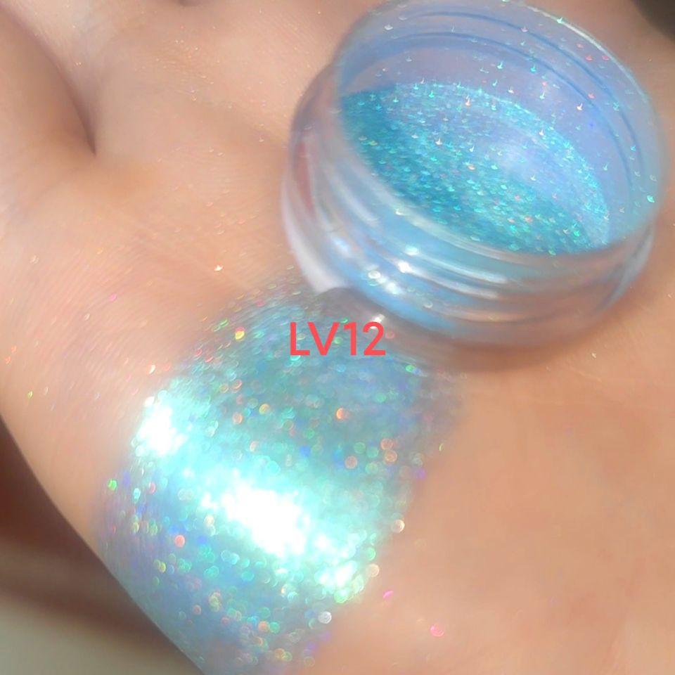 Laser Rainbow Candy Highlight Color Changing Pearl Powder.