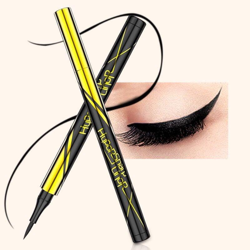 Eyeliner is waterproof and sweat proof.