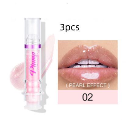 New Tube Lip Rich Lip Color Slightly Spicy Lip Honey Lip Glass Mirror Face Lip Mirror Liquid Lipstick.