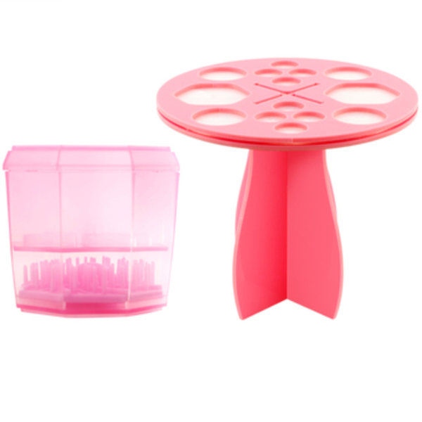14 Hole Make up Brush Set Dry Rack Drying Brushes Shelf Multifunction Stand Display Cosmetic Clean Tool Wash Makeup Brush Holder.