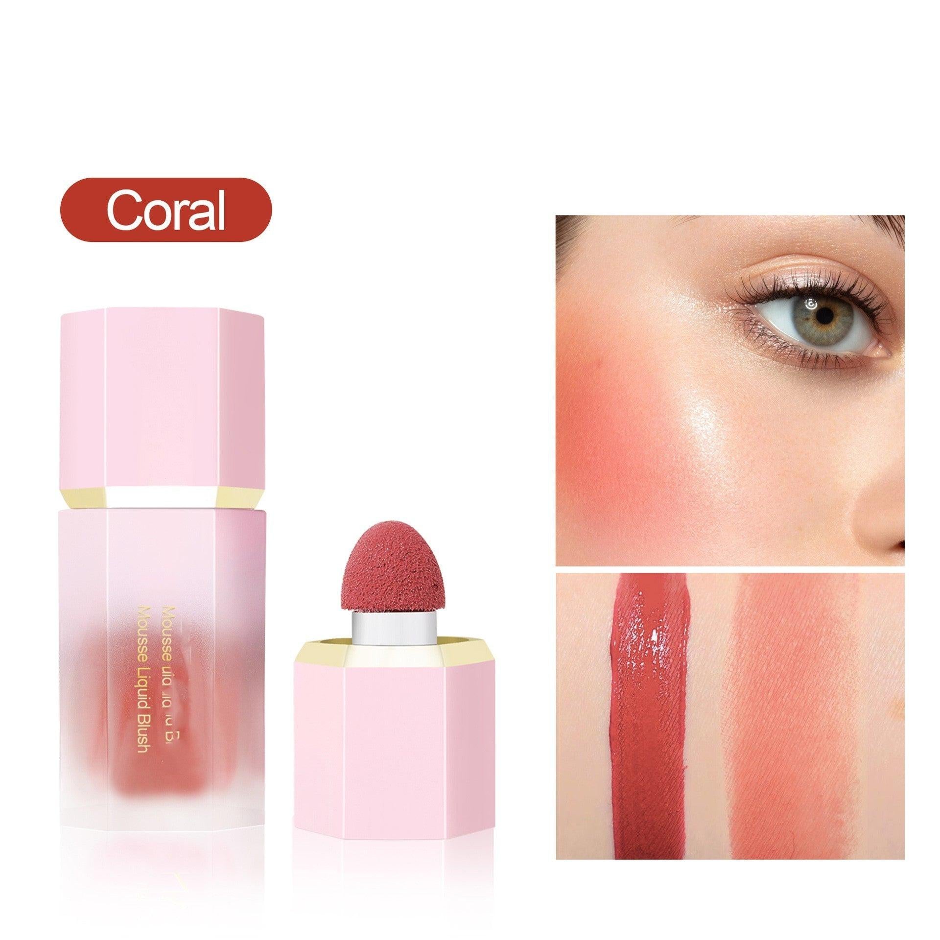 Liquid Powder Blusher Ruddy And Expansive Color Eye Shadow Cosmetic Makeup.