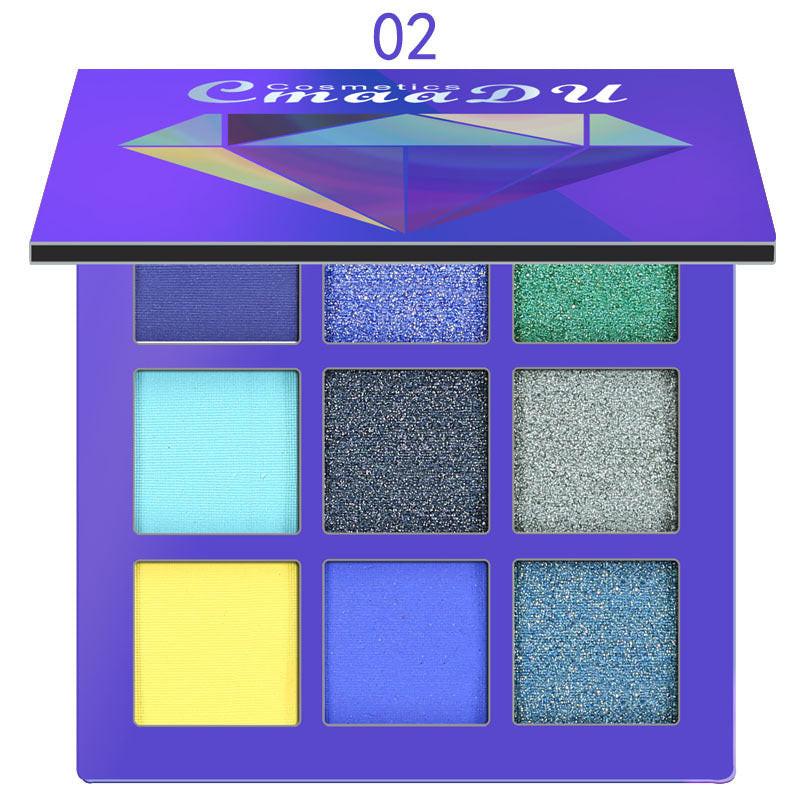 Pearlescent Glitter Makeup Palette.