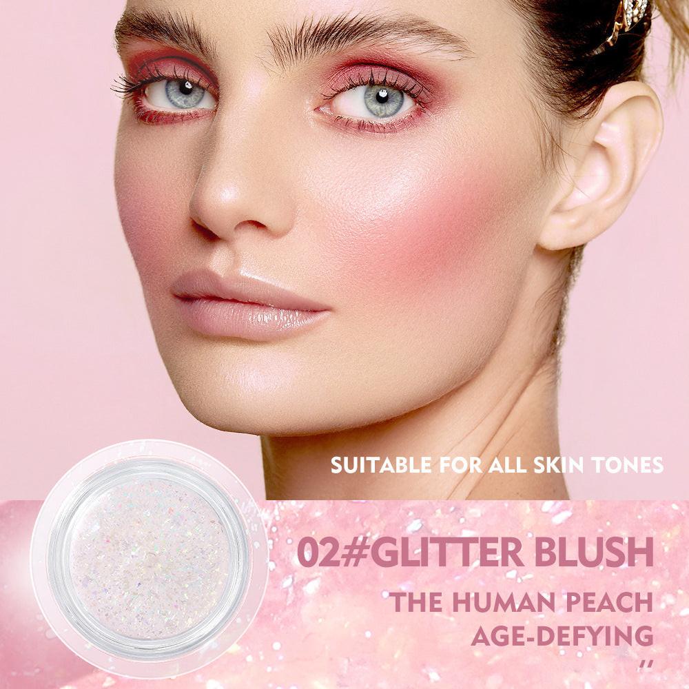 Natural Nude Makeup Rouge Blush.