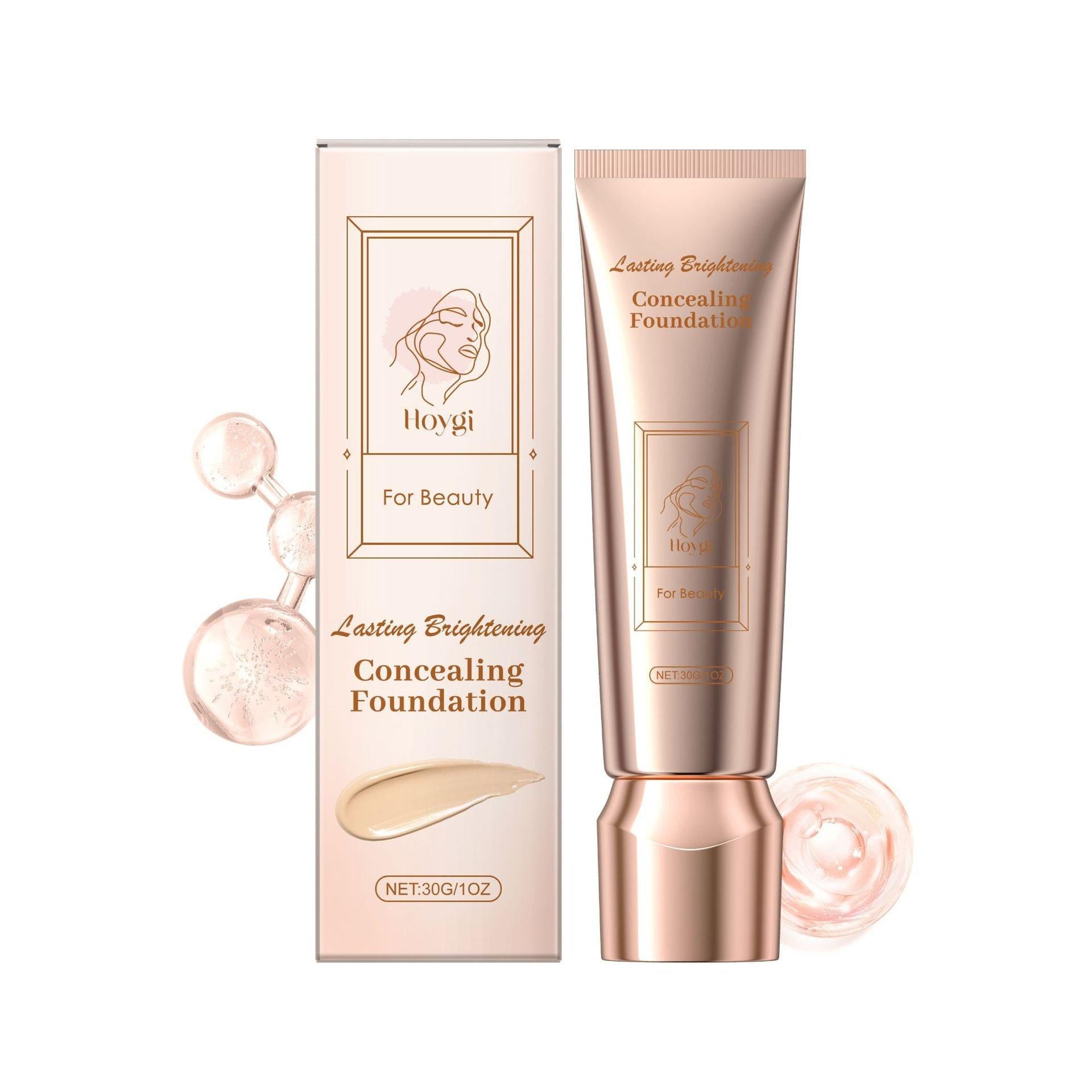 Concealing Foundation Moisturizing, Light And Long-lasting.