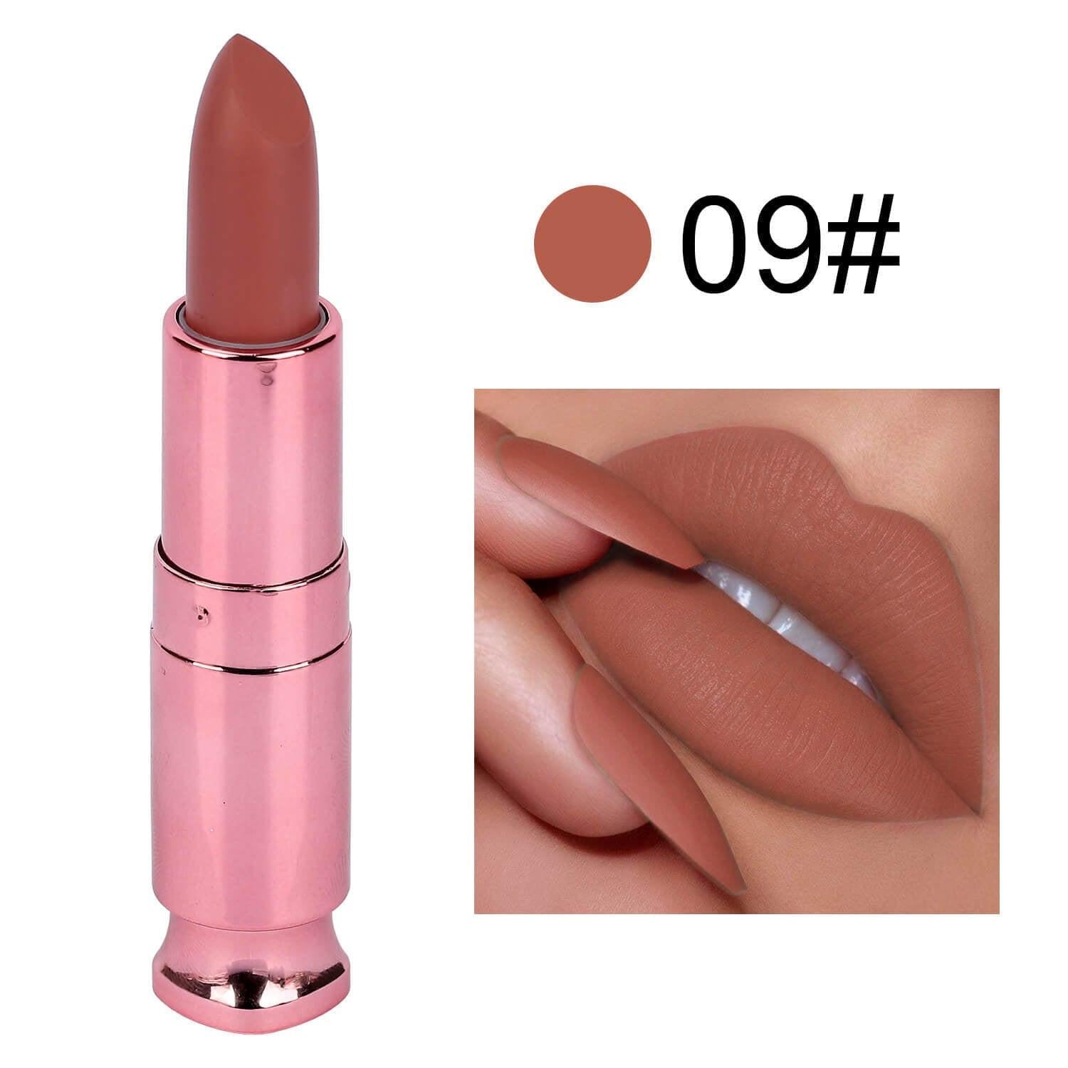 Easy To Color Matte No Stain On Cup Long Lasting Lipstick Lip Balm.
