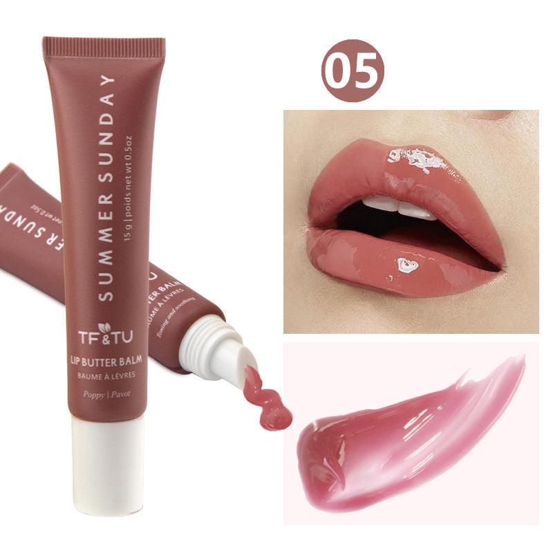 Polypeptide Lip Gloss Yellow Oil Moisturizing.