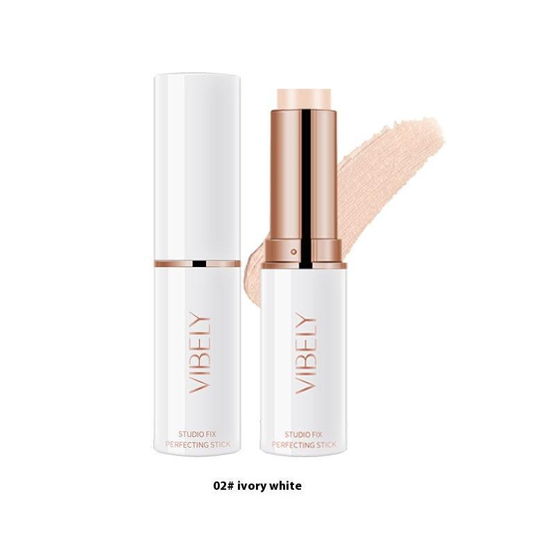 Three-dimensional Double-headed Highlight Contour Stick Facial Concealer Dark Circles Acne Marks Concealer Pen.