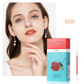 20 Pcs Set Cotton Swab Lipsticks For Outdoor Portable Lipsticks Cosmetics Waterproof Case Lasting Long Cigarette Liquid Lipstick.