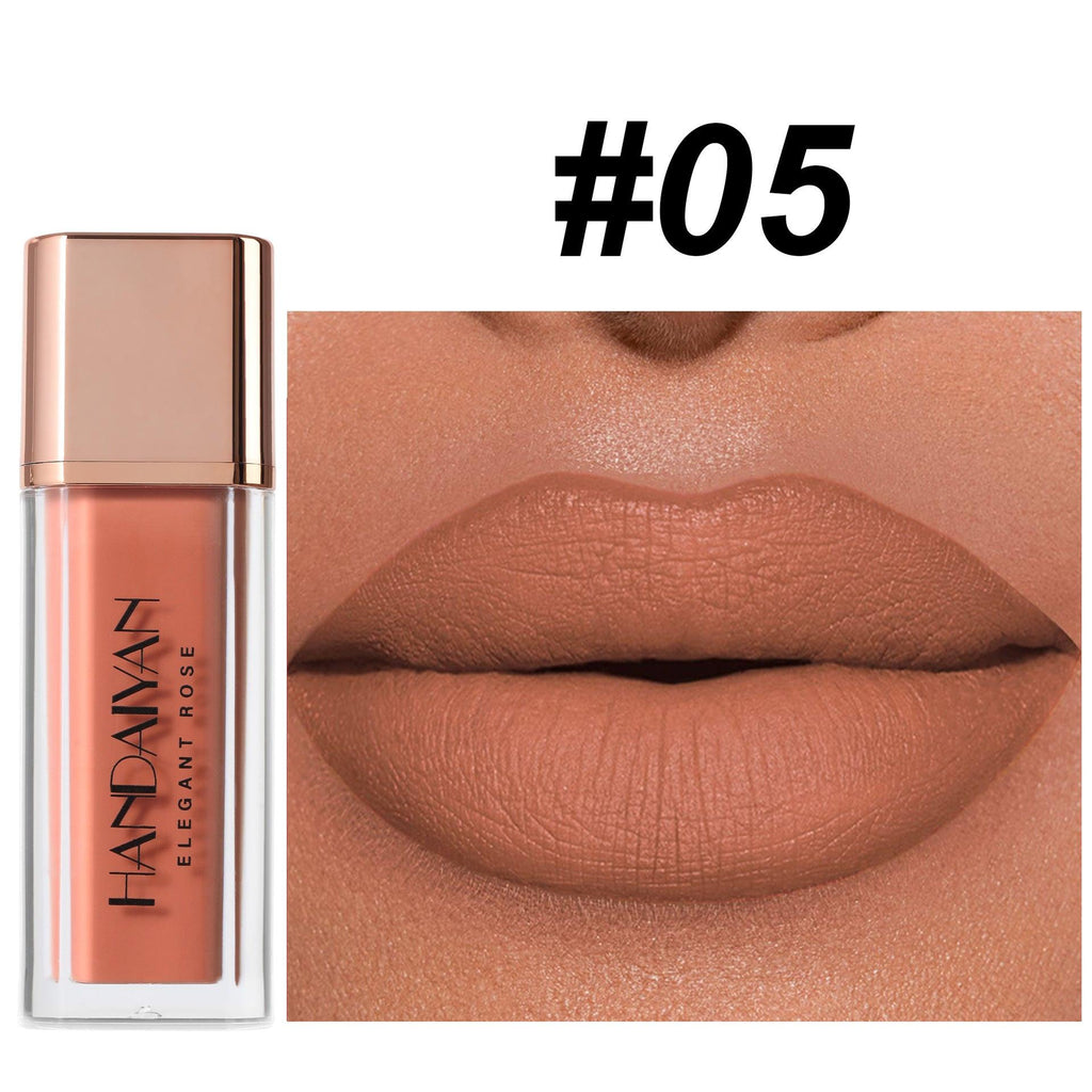 Lip Gloss Quick-drying 8 Colors No Stain On Cup Does Not Fade.
