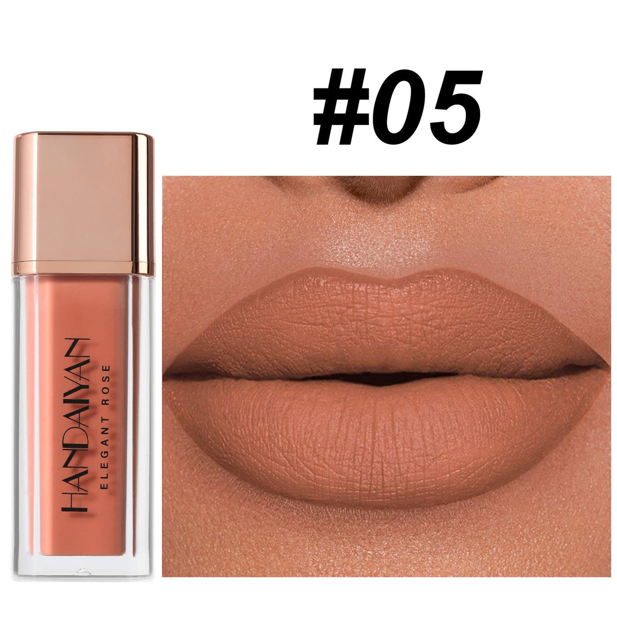 Lip Gloss Quick-drying 8 Colors No Stain On Cup Does Not Fade.
