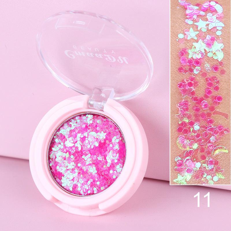Monochrome Glitter Powder Sequin Eyeshadow.